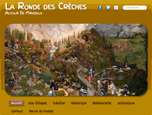 Tablet Screenshot of larondedescreches.org